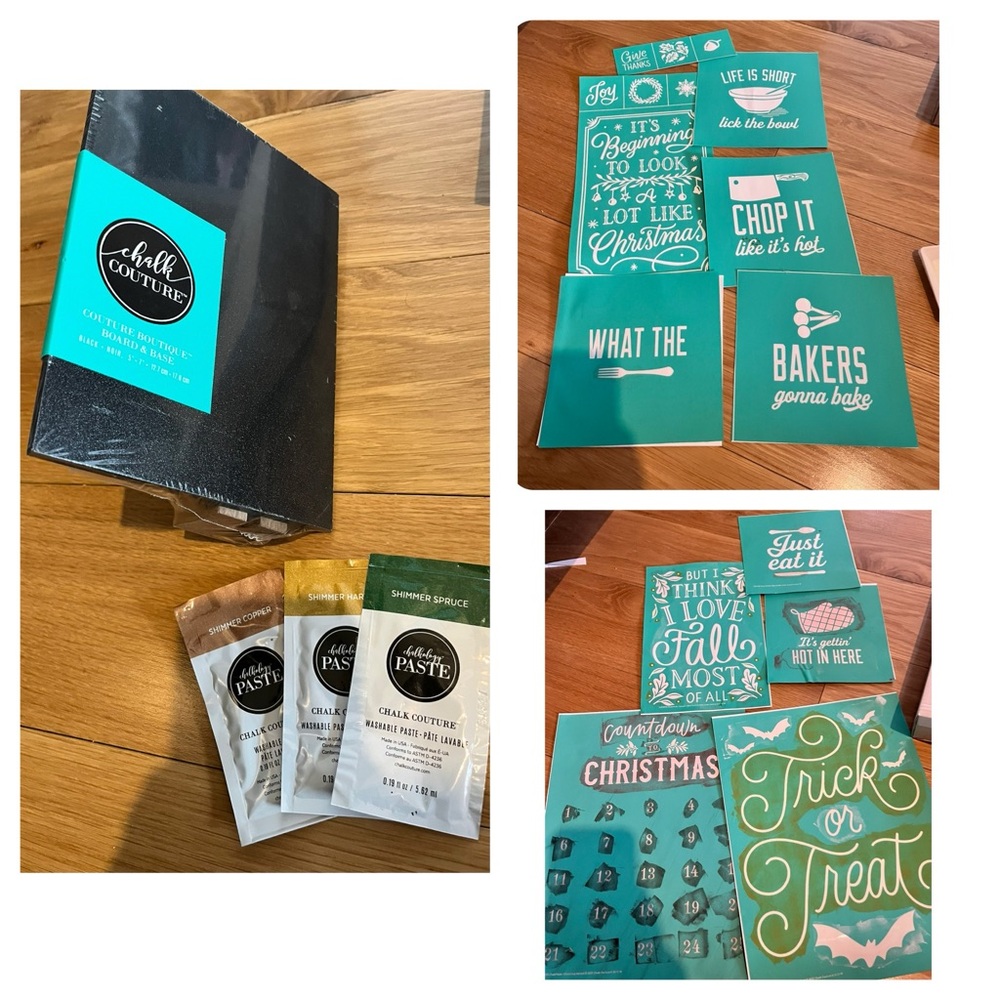 Chalk Couture Crafting Kit with Stencils